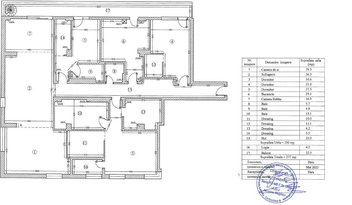 New York Style Penthouse | Pipera 1 | Hobby Room+Rooftop 300Sqm – fotografia 22 din 52