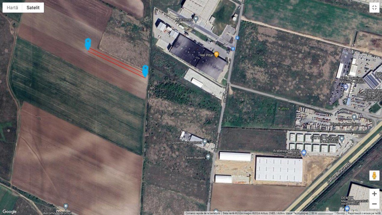 TEREN Dezv Logistica 2500mp posib extindere Centura CHITILA Rudeni – fotografia 1 din 8
