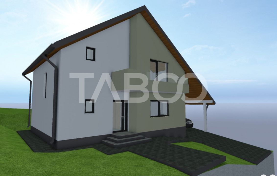 Casa  de vanzare  individuala 5 camere curte 500 mpu 127 mpu Selimbar – fotografia 11 din 18