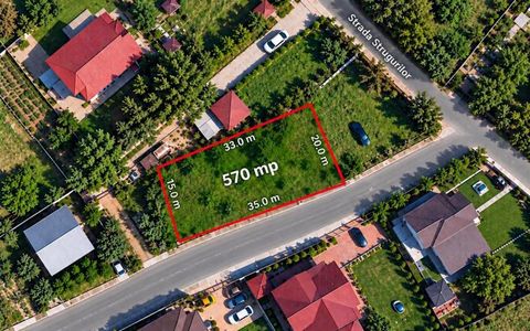Vânzare Teren Intravilan 640 mp Tudor Neculai Autorizație Casă P+E