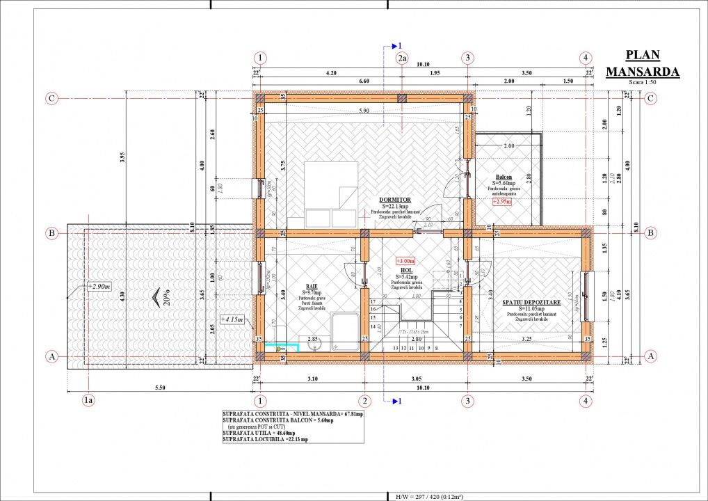 Casă Nouă P+M Agigea | 121 mp Utili | Încălzire în Pardoseală – fotografia 7 din 21