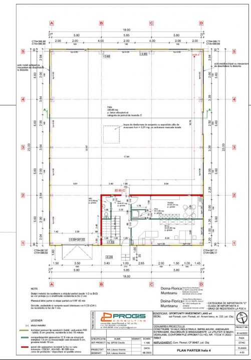 Hala de inchiriat, 450 mp, zona Parc Logistic Gilau-Floresti, Acces autostradă! – fotografia 2 din 3