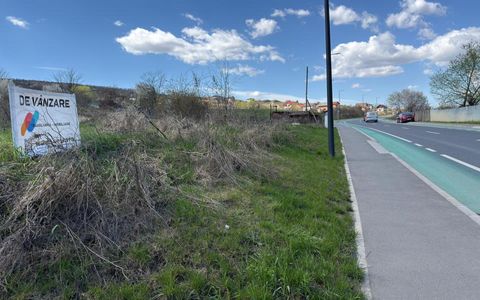 Teren 4550 mp, front la DJ , zona Valea Chintaului