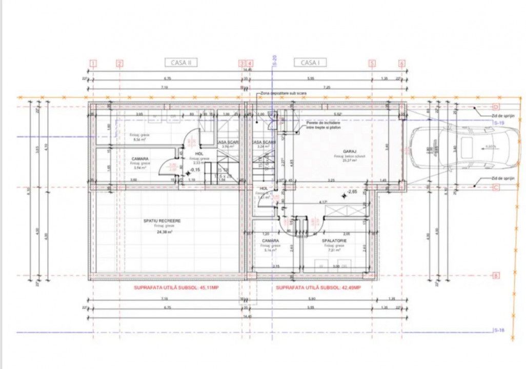 Casă cuplata, 183mp utili, zona ANL, Florești – fotografia 5 din 6