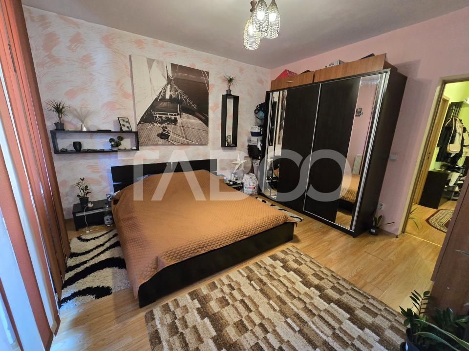 Apartament decomandat de vanzare 2 camere 64 mpu balcon Selimbar Sibiu – fotografia 6 din 11