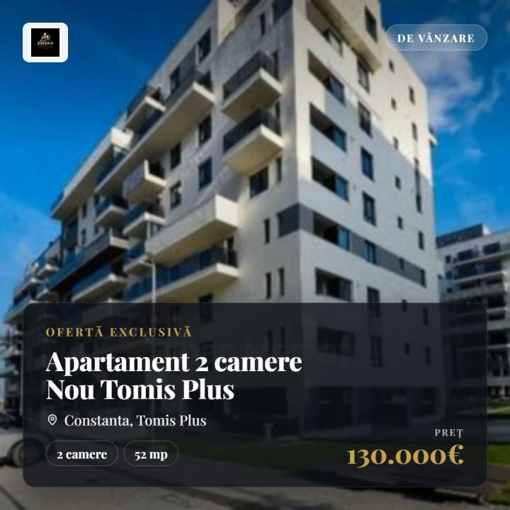Apartament 2 camere  Nou Tomis Plus – fotografia 1 din 12