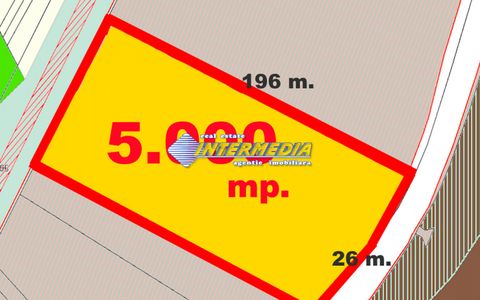 Teren Intravilan vanzare 5000 mp la DN iesire Alba spre Sebes deschidere 26 m