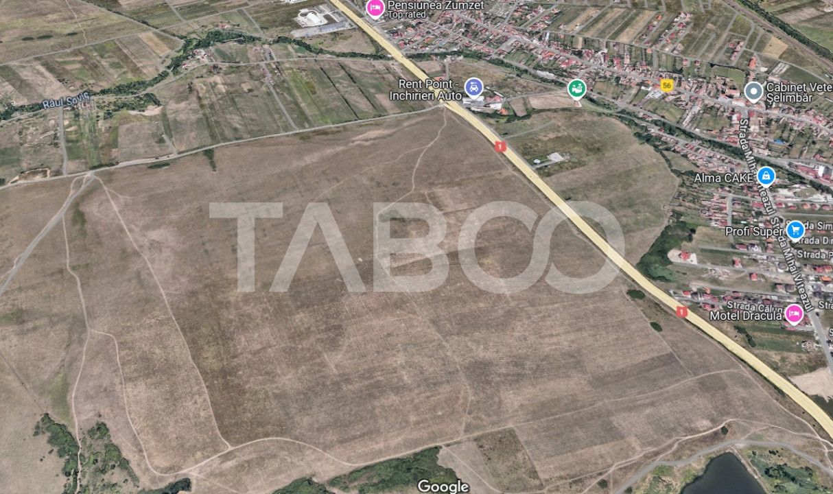 Teren arabil de vanzare   extravilan 5950mp zona Sopa  Selimbar – fotografia 3 din 4