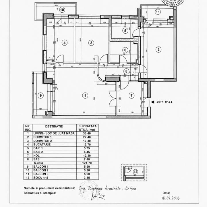 Luxury Living | 3 Camere Herăstrău | 140mp | 3 Balcoane | Parcare/Boxă – fotografia 3 din 7
