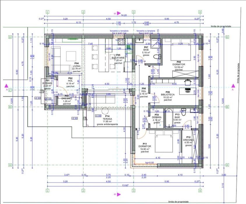 TEREN CU PROIECT I CASA PE UN NIVEL I 471 MP I CETATE I ZONA FOARTE BUNA I – fotografia 6 din 8