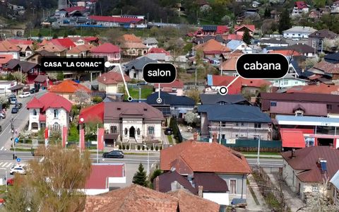 Casa La Conac | Cabana din lemn | afacere la cheie | Salina Targu Ocna