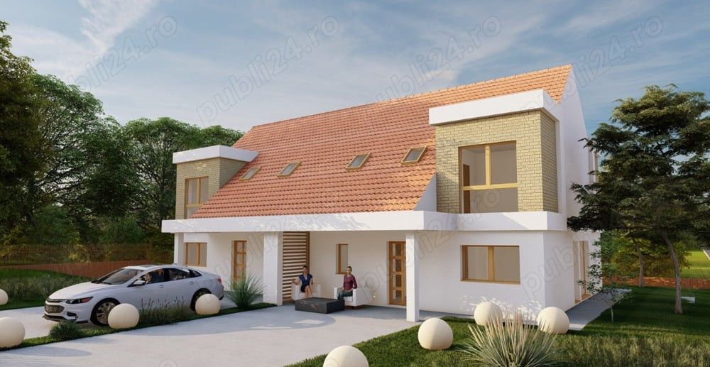 Casa cuplata 120mp si teren 430mp in Chinteni – fotografia 3 din 6
