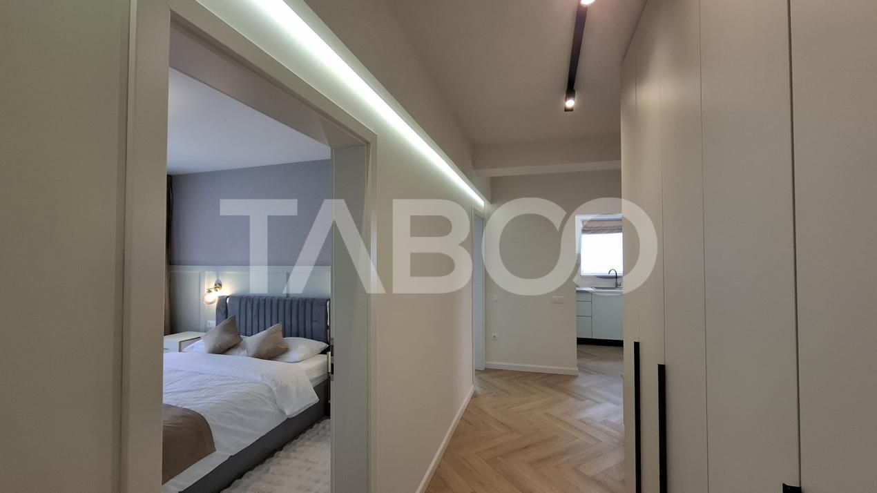 Penthouse lux ultrafinisat dotat si mobilat 2 nivele 131 mp si terasa – fotografia 9 din 20