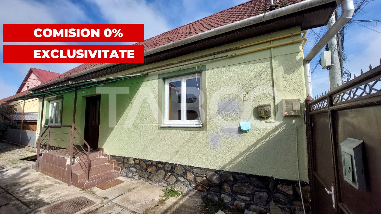 Casa individuala de vanzare 2 camere curte 140 mp zona Turnisor – fotografia 1 din 8