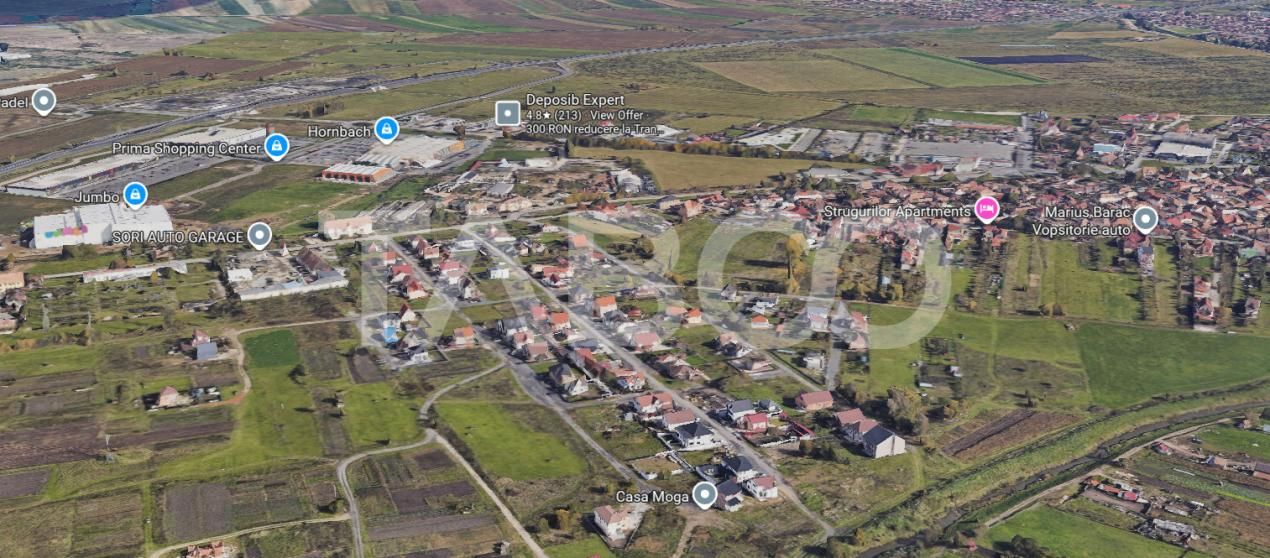 Teren intravilan de vanzare in prima parte a zonei Veterani Sibiu – fotografia 1 din 1