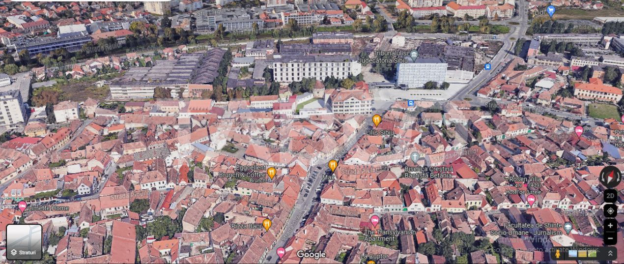 Teren de vanzare 450 mp cu 38 m deschidere in Sibiu Orasul de Jos – fotografia 1 din 1