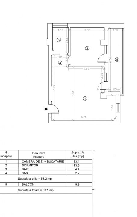 Apartament in  Mamaia Nord , la 200 m de plaja , finisat la cheie – fotografia 3 din 14