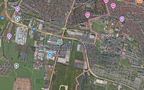 Teren destinatie mixta, comercial si industrial, zona Calea Aradului, Oradea