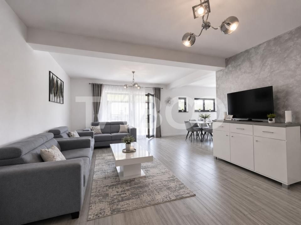 Casa spatioasa de inchiriat 5 camere 2 bai 2 locuri parcare Selimbar – fotografia 17 din 21