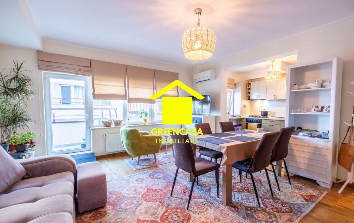Apartament 2 camere,59 mp,terasă 46 mp,balcon,garaj,zona VIVO – fotografia 1 din 6