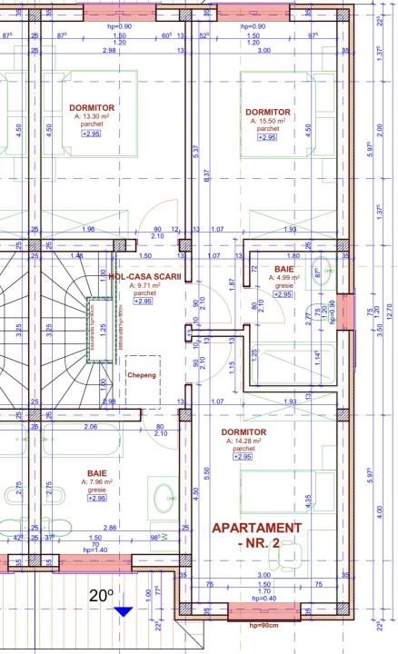 Duplex 5 camere, 126 mp utili, 300 mp teren - in Chisoda – fotografia 20 din 21