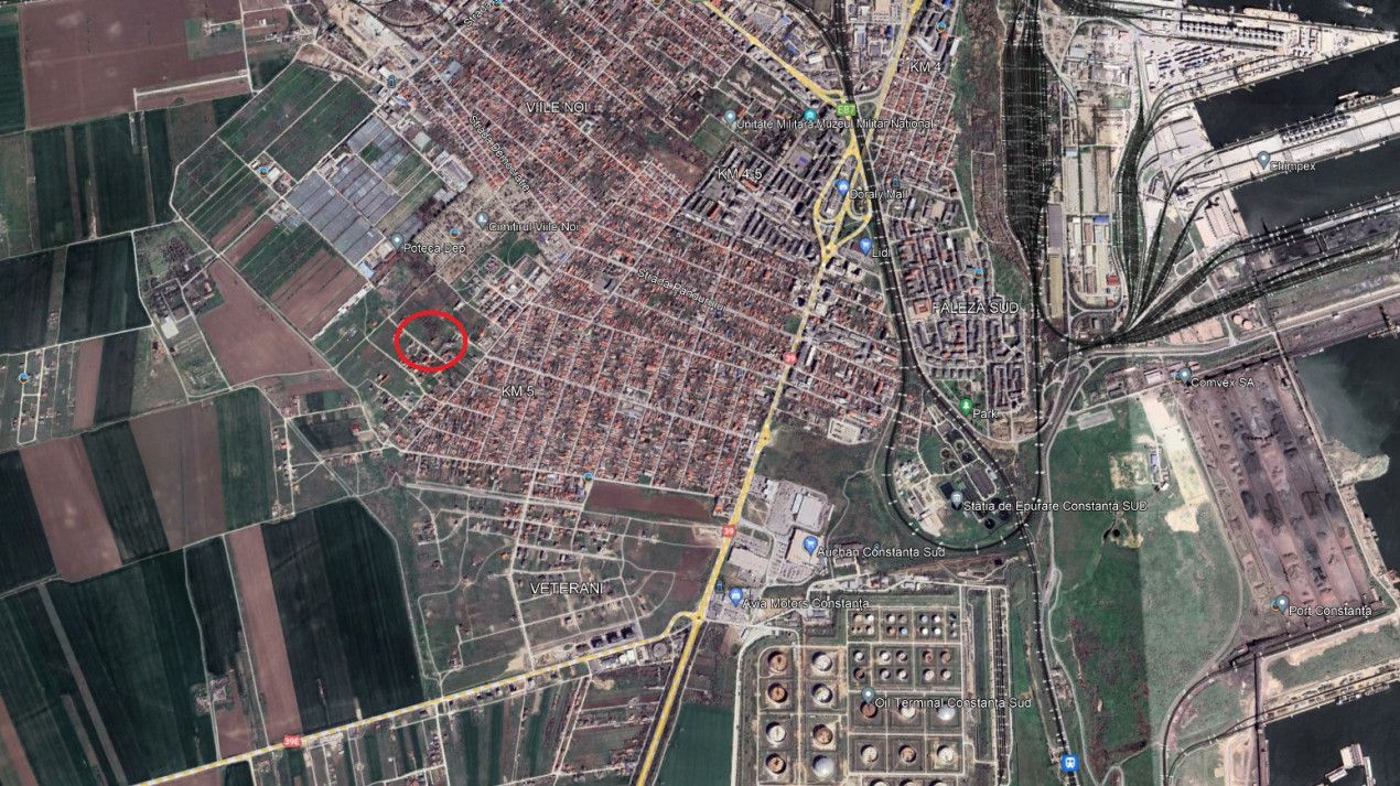 Vand teren in Constanta zona Km 5 -Vila Cucoanei – fotografia 1 din 1