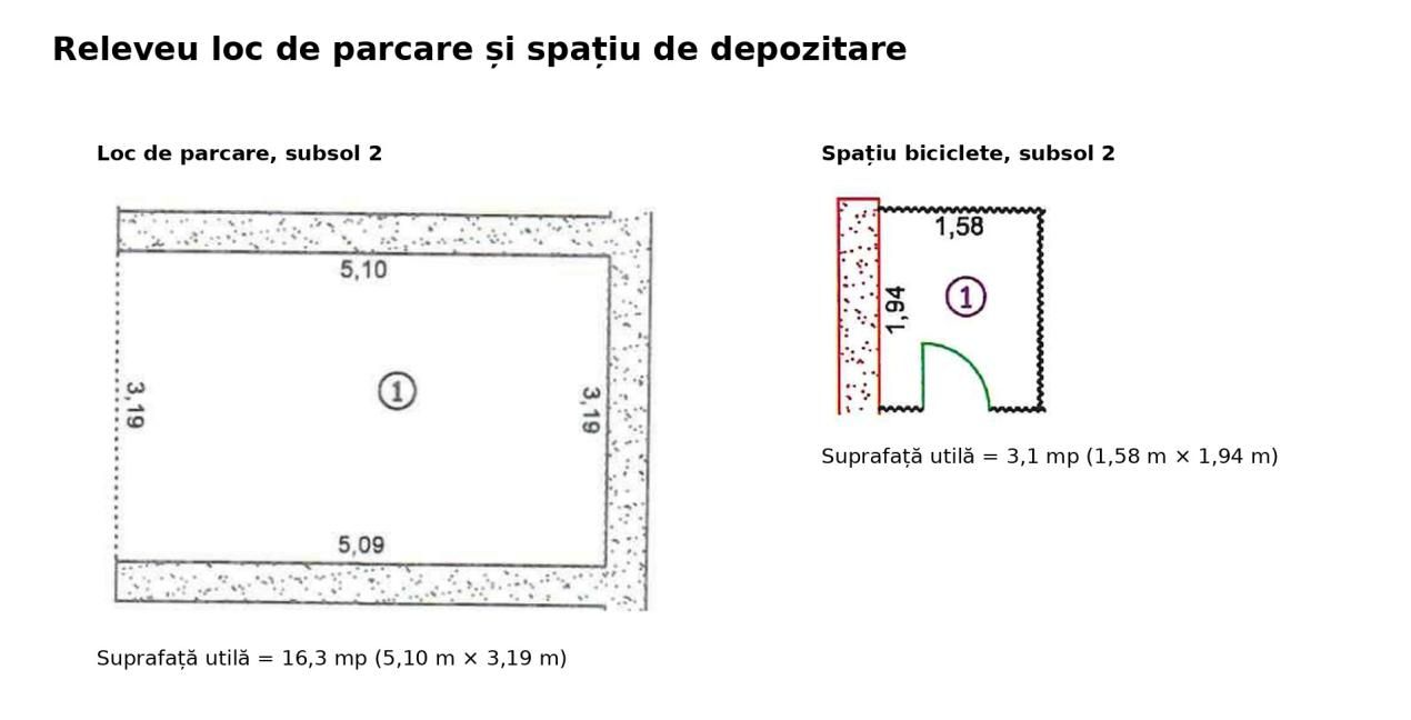 Apartament 3 camere, 2 bai, vedere panoramica, etaj 7 – Cortina North, Pipera – fotografia 20 din 20