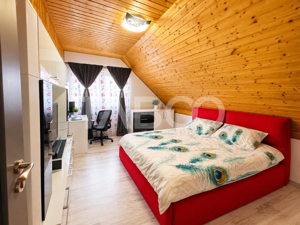 Casa de vanzare 7 camere MOBILATA UTILATA 210 MPU teren liber 518 mp – fotografia 11 din 15