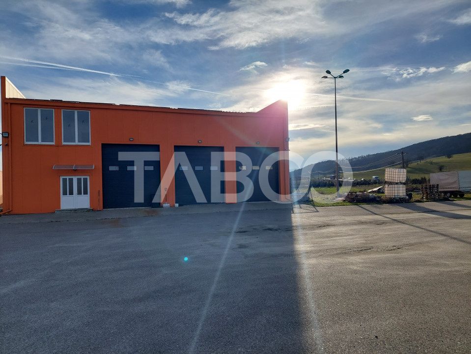 Hala industriala de vanzare cu teren de 12000 mp Bradu Sibiu – fotografia 1 din 13