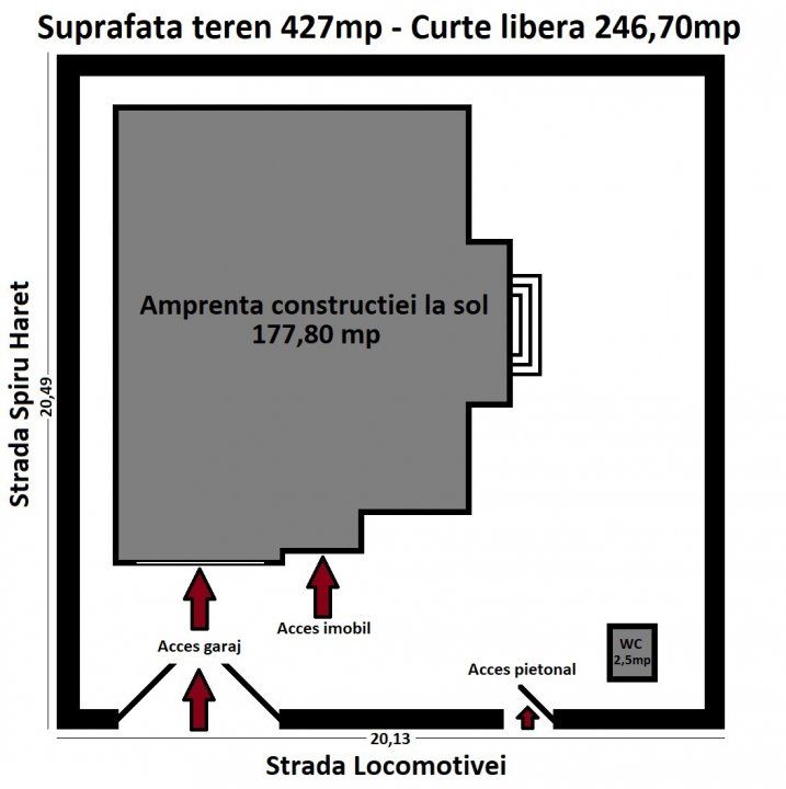 Vila independenta energetic cu teren 427mp pe colt COMISION 0% – fotografia 56 din 60