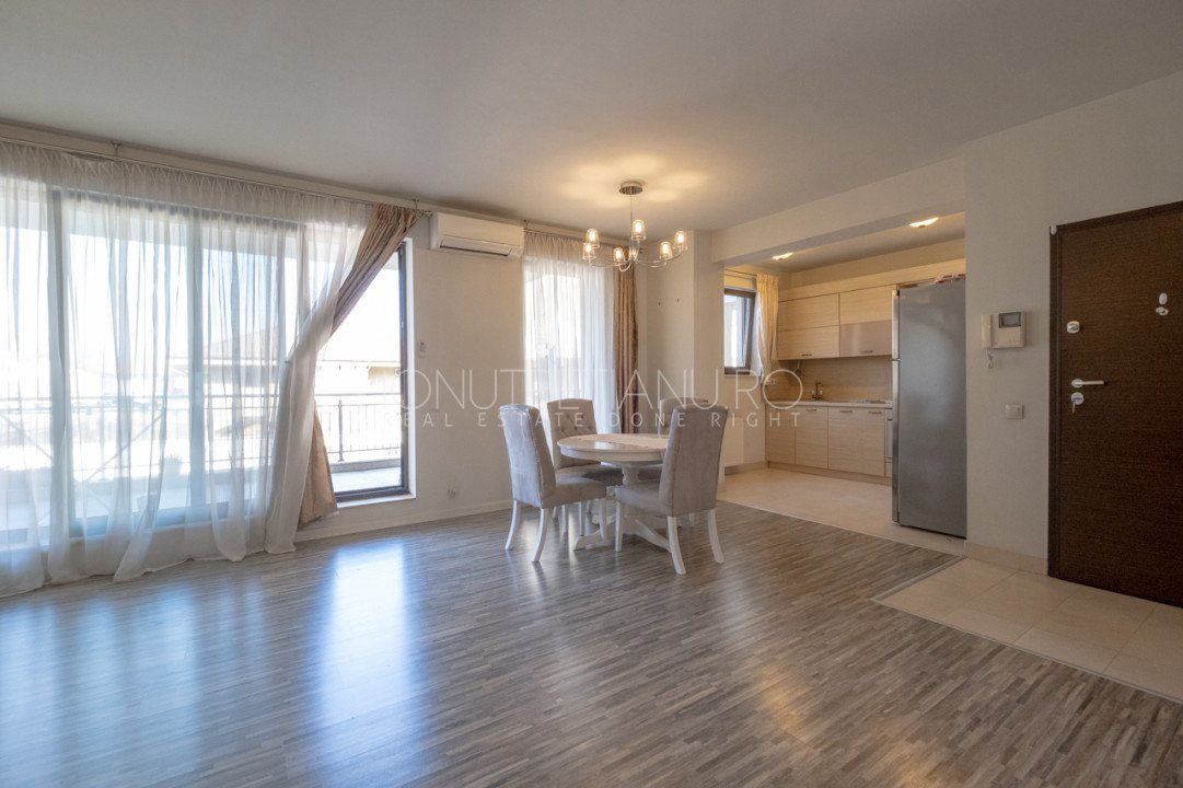 3 camere Pipera – Rond OMV - terasa 15,65 mp, parcare subterana si boxa – fotografia 5 din 15