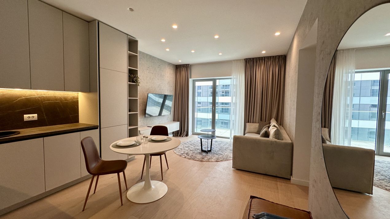 2 Camere + Balcon || Aviatiei Tower Faza II Designer Finishes – fotografia 1 din 12