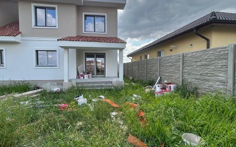 Duplex 4 camere, 123mp utili, 350mp teren in Mosnita Noua