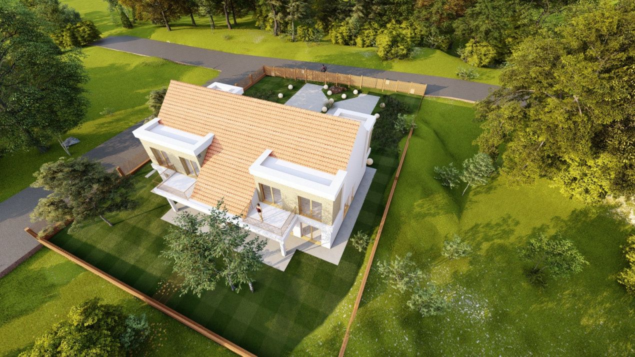 Duplex de vânzare, 118mp utili, 325mp teren Chinteni – fotografia 4 din 11