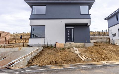Casă individuală de vânzare în Corușu – finisată exterior, interior semifinisat
