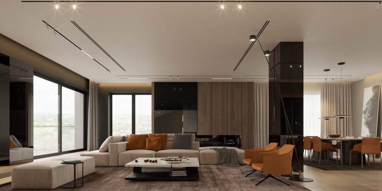 Pines Residence | Penthouse 358 mp | Terasă 84 mp | Vedere Pădure – fotografia 3 din 14