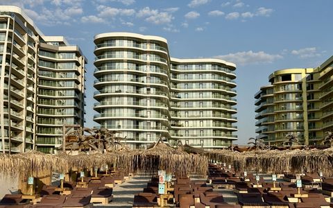 Apartament cu 3 camere pe NISIP in prima linie la mare - White Sea Residence