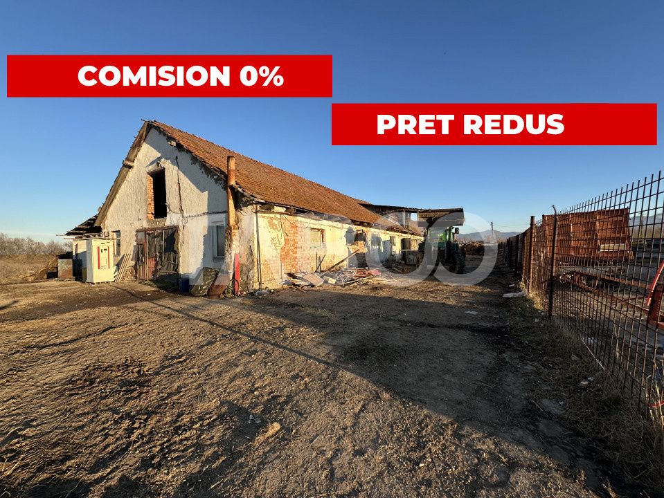 Vanzare hala Industriala cu teren intravilan de 650 mp in Ileni – fotografia 1 din 2