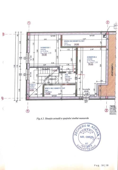 Apartament cu 3 camere pe 2 nivele zona Centrala langa Piata Abator – fotografia 18 din 20