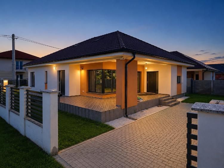 Casă P+M în Săcălaz | 6 camere | 3 băi | 213 mp construiți | – fotografia 1 din 16