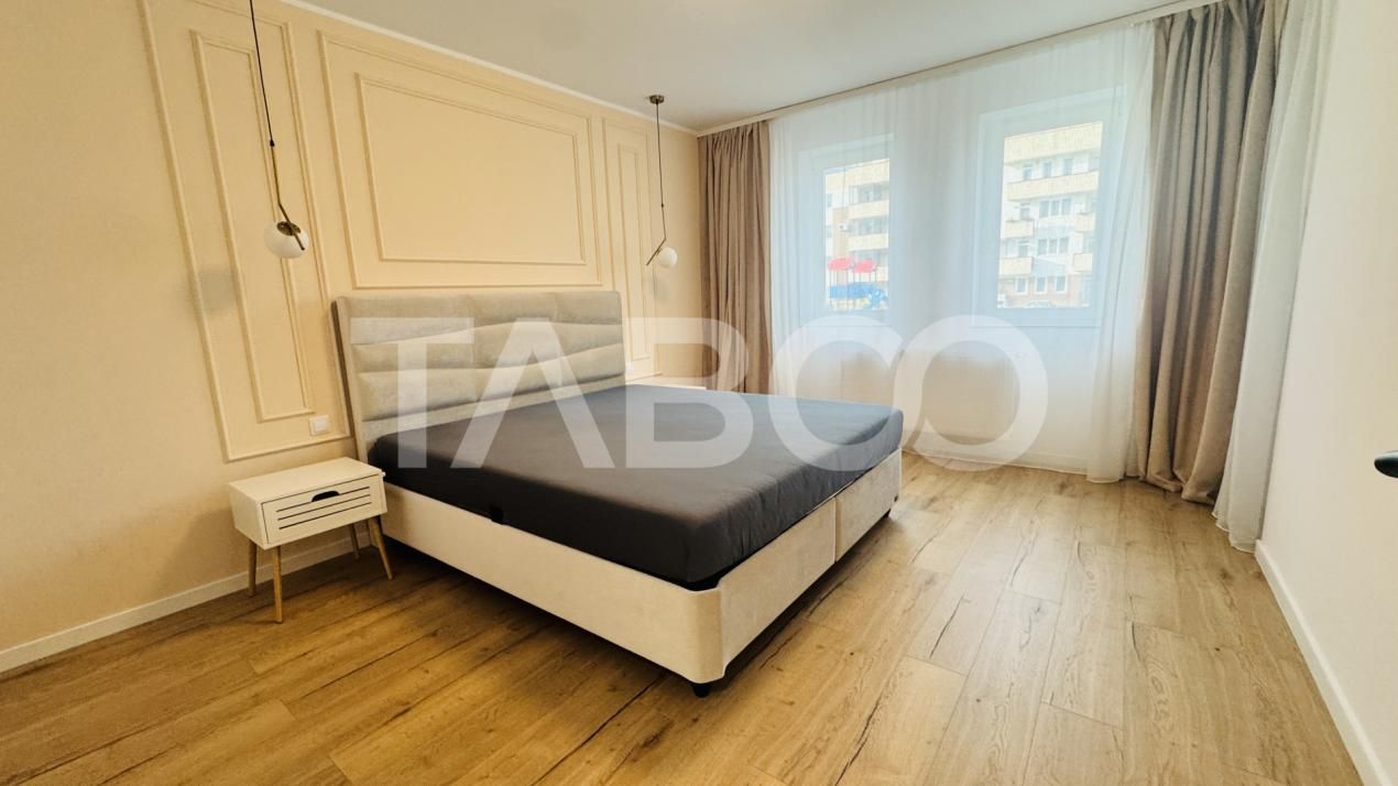 Apartament modern 63mpu 3 camere 2 bai 2 parcari de vanzare Sibiu – fotografia 1 din 11
