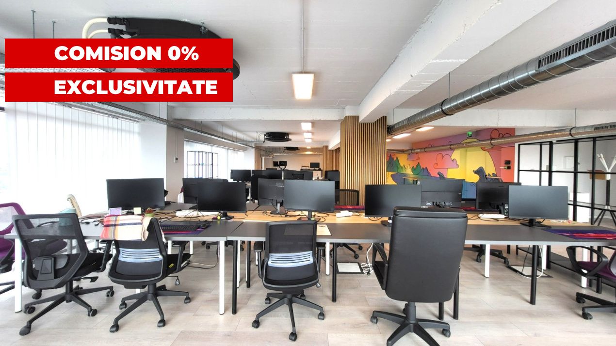 Birou premium in Marasti, etaj integral, acces 24/7 securizat – fotografia 10 din 14