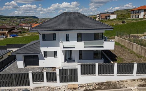 Casă individuală 119 mp utili, teren 500 mp, garaj | intrare Chinteni