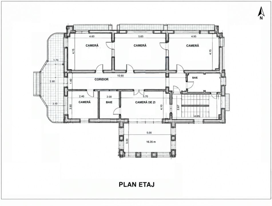 Spațiu birouri 148 mp în vilă | Etaj integral | 2 parcări incluse – fotografia 5 din 5