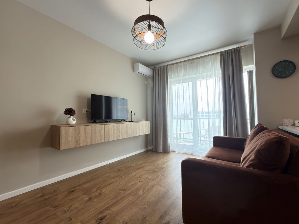 Mamaia Sat - Apartamant cu 2 camere, termen lung, loc de parcare subteran – fotografia 2 din 9