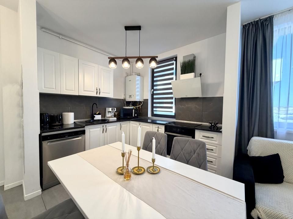 Apartament cu 3 camere, etaj 1, mobilat/utilat - Dumbravita – fotografia 3 din 9