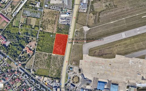 OPORTUNITATE INVESTITIE |Teren intravilan la DN1 lângă BăneasaShopping