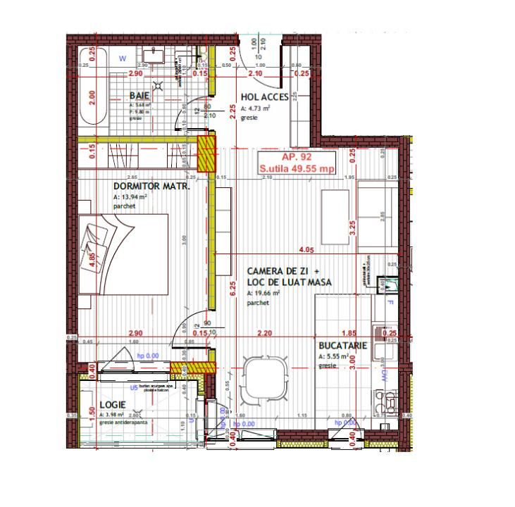 Apartament 2 camere | imobil nou | Tineretului, Florești – fotografia 9 din 9