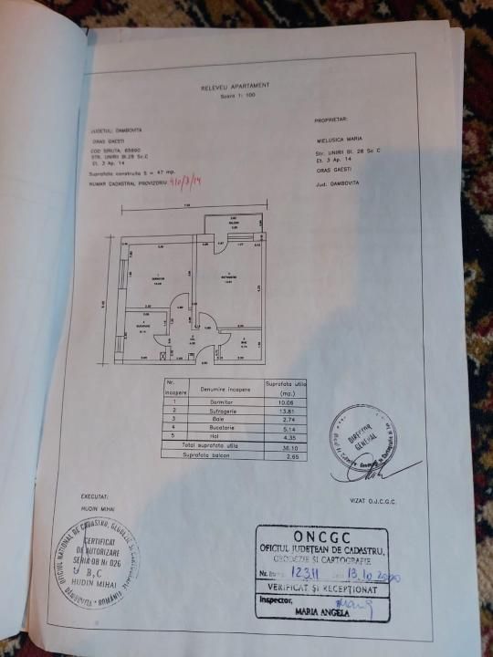 Vanzare 2 camere curat liber decomandat et 3 central Gaesti – fotografia 16 din 16