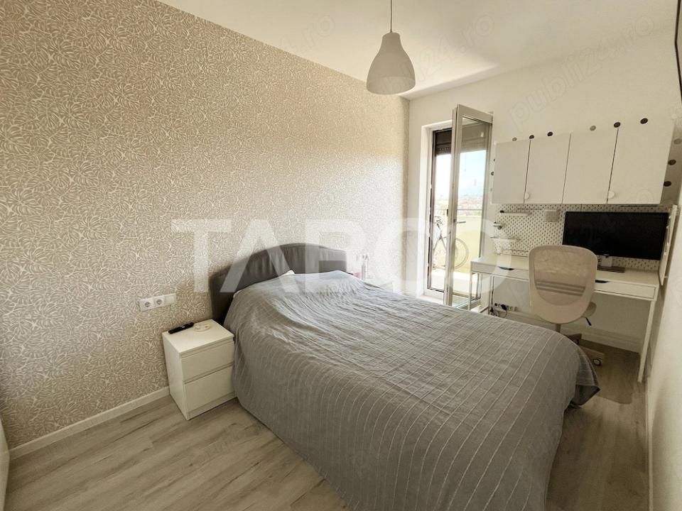 Apartament la prima inchiriere 2 camere balcon parcare si lift Sibiu – fotografia 8 din 9